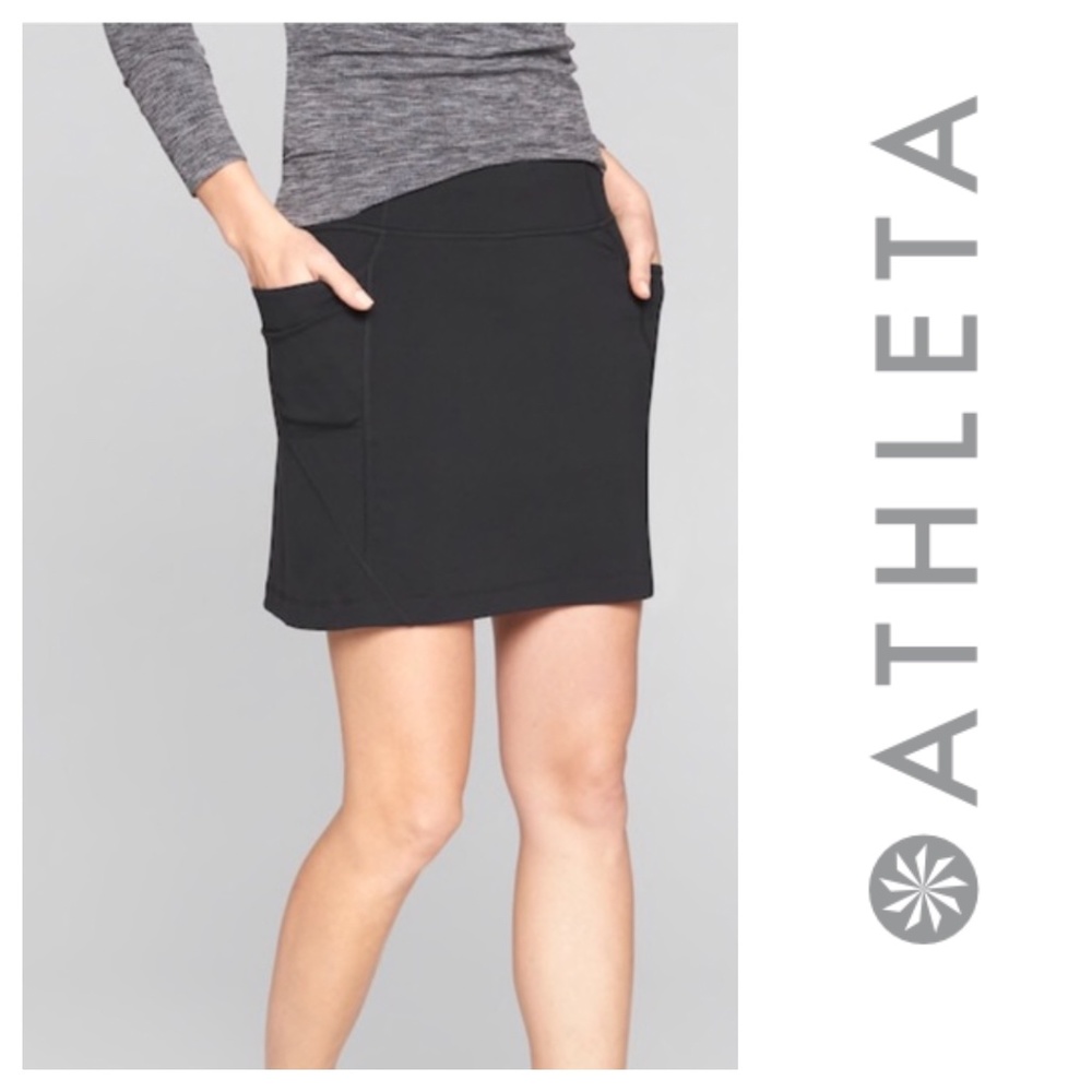 Athleta Black Excursion Skirt - image 1